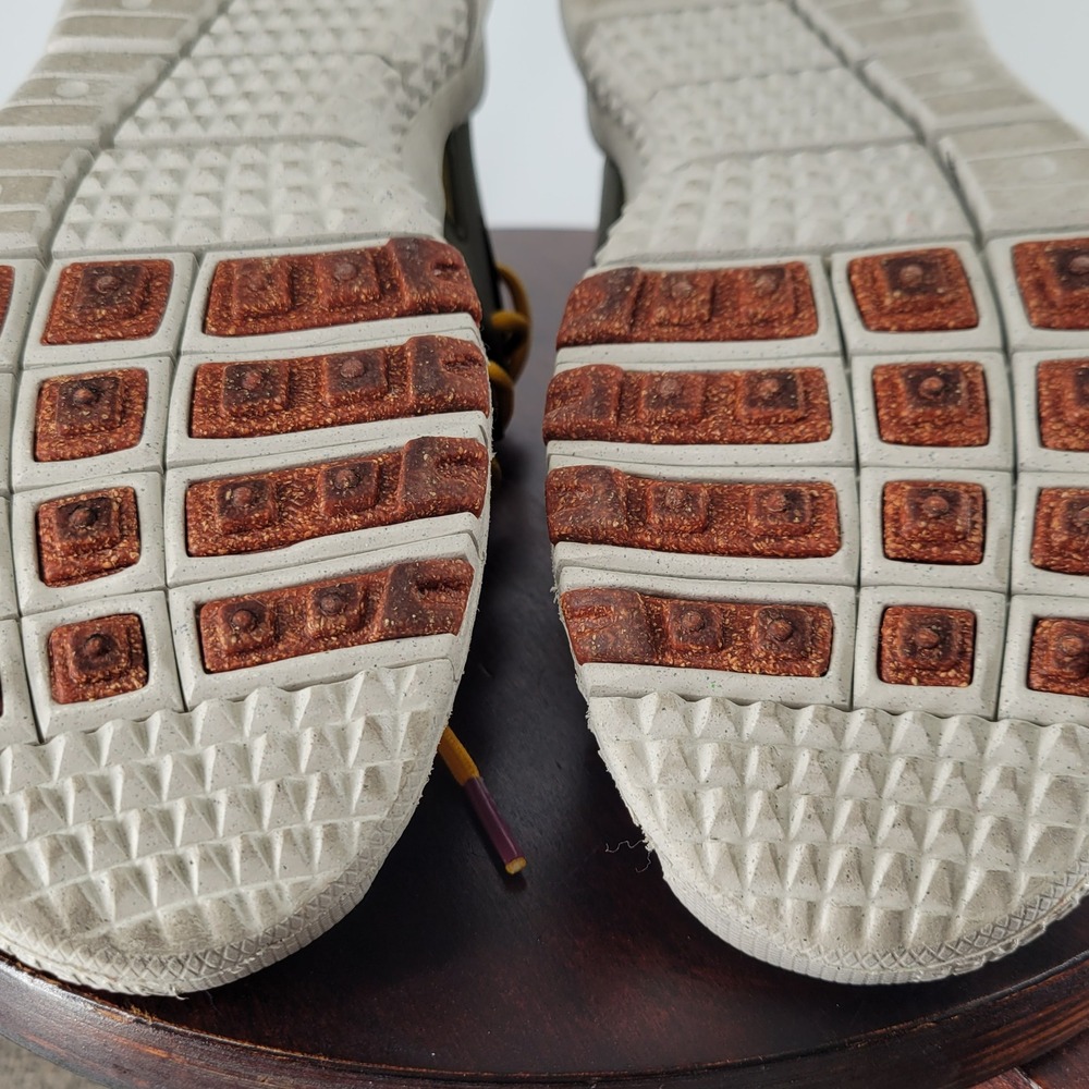 Nike Free Crater Trail Boot N7 DX5946- 300 Olive Flax Shoes Men Size 6.5 FLAW - Picture 9 of 10
